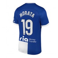 Maglie da calcio Atletico Madrid Alvaro Morata #19 Seconda Maglia 2023-24 Manica Corta